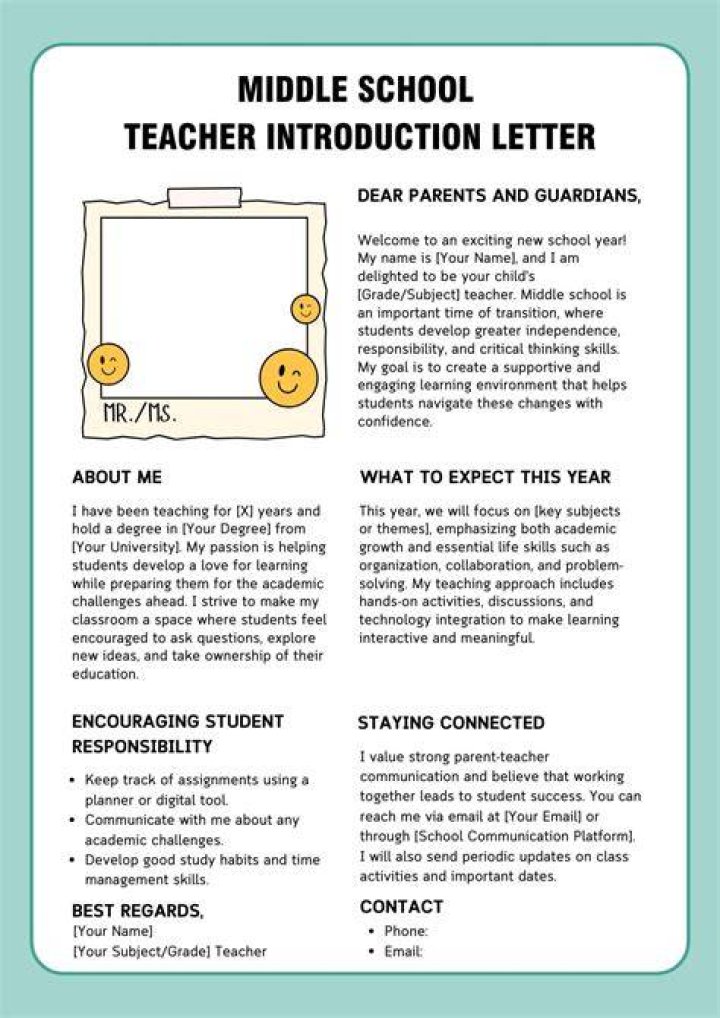 Crafting the Perfect Student Teacher Introduction Letter: A Comprehensive Guide