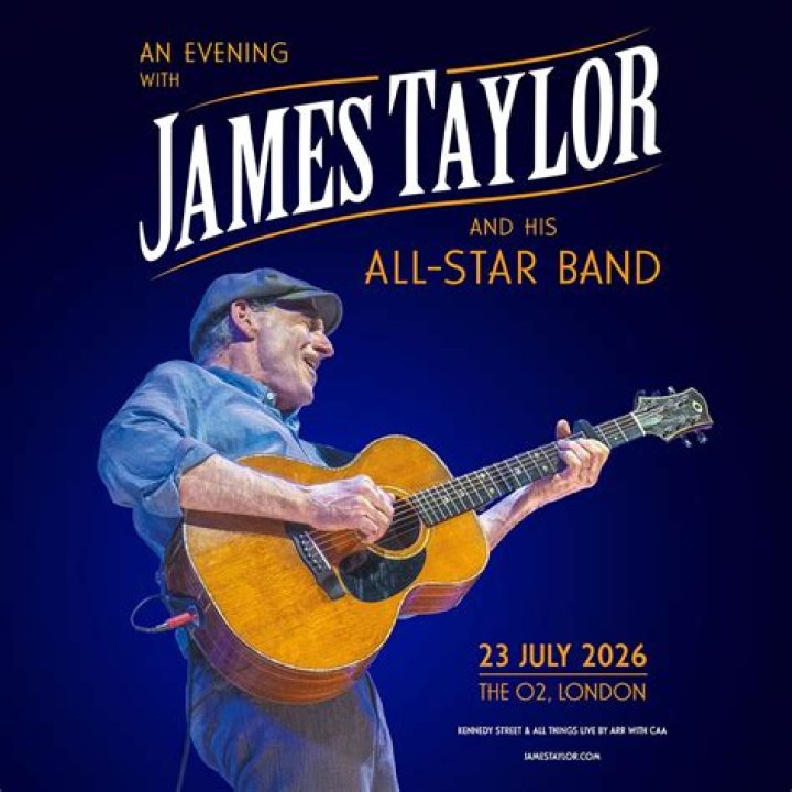 James Taylor Tour 2024 - See Dates & Tickets!