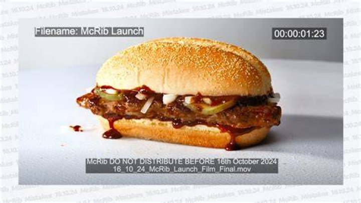 McDonald's McRib Return 2024: When?