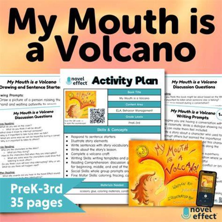 My Mouth is a Volcano Read Aloud: A Comprehensive Guide to Understanding and Embracing Impulse Control