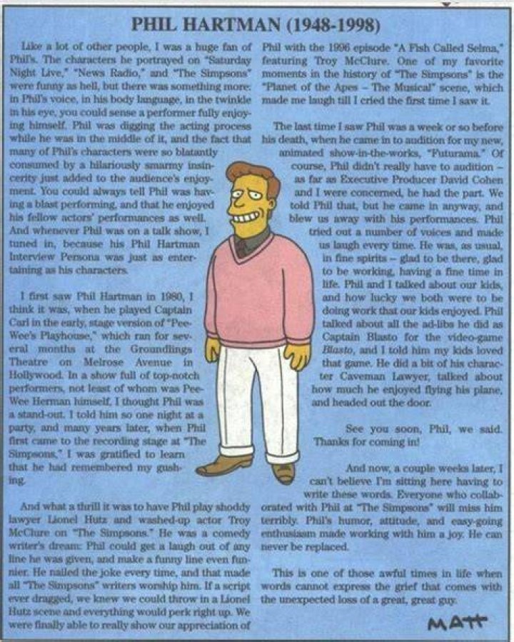 Phil Hartman: The Legendary Comedian Who Left an Indelible Mark on Entertainment