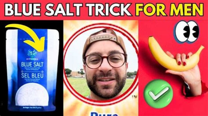 Unlocking Male Confidence: The Blue Salt Trick Explained