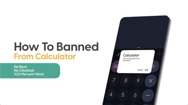 What Does "You're Banned from Calculator" Mean? A Comprehensive Guide